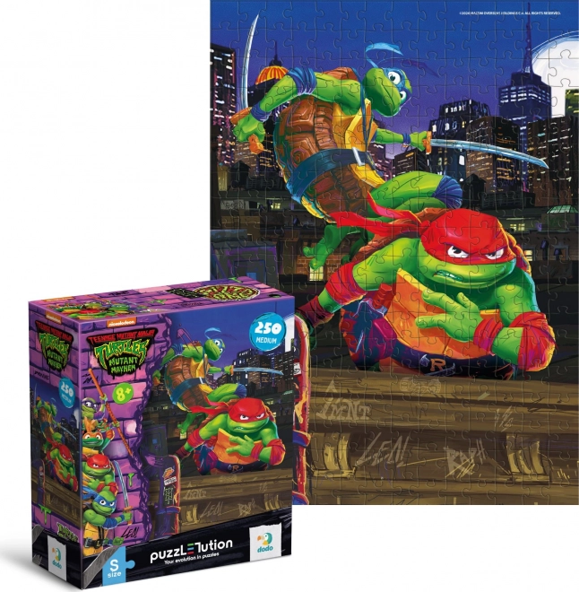 DODO Puzzle Ninja-Schildkröten: Leonardo und Rafaelo 250 Teile