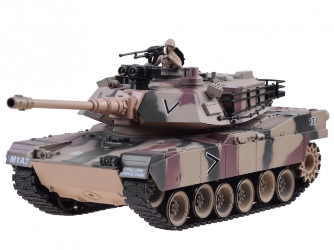 Grote op afstand bestuurbare tank US M1A2