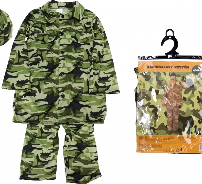 Karneval Kostüm Soldat für Kinder