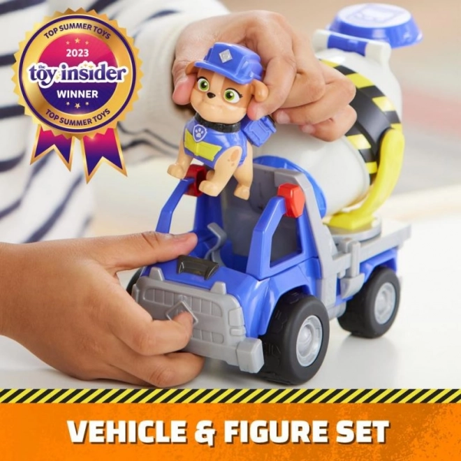 Cementmixer uit de Paw Patrol collectie: Rubble en zijn team