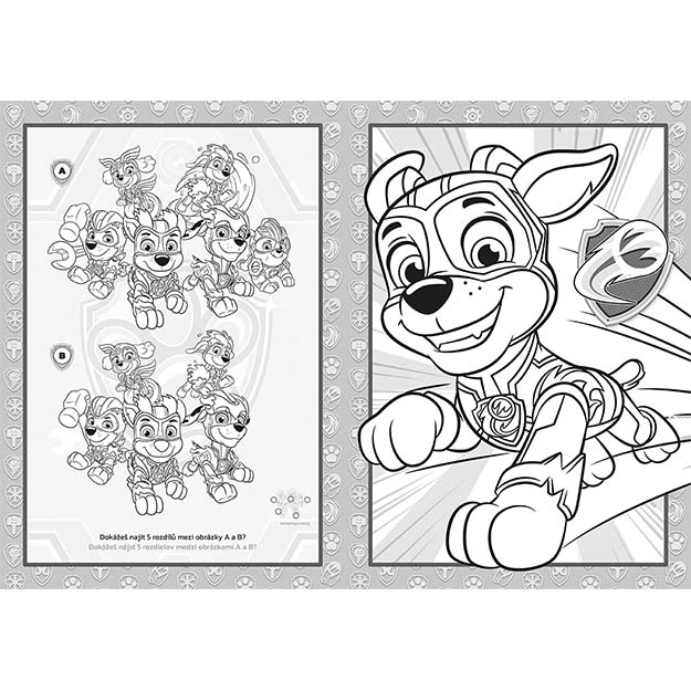 Kleurboek A4 Paw Patrol