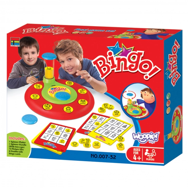 Bingo Spiel für Kinder Woopie
