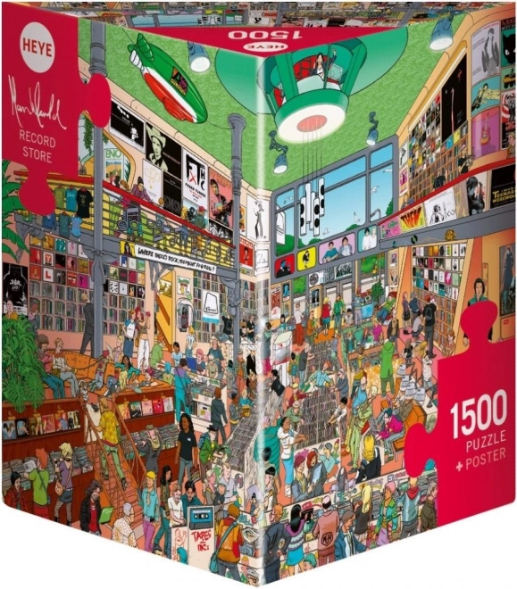 Puzzle Magasin de musique par Marc Herold