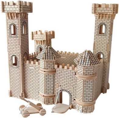 Wooden 3D Puzzle Warship – Sailing Ship Eagle