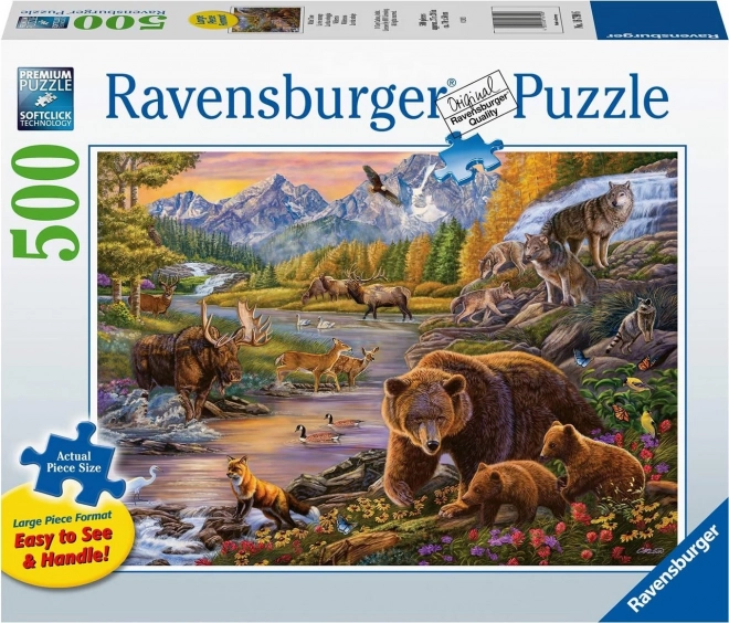 Ravensburger Puzzle Sauvage XXL 500 pièces