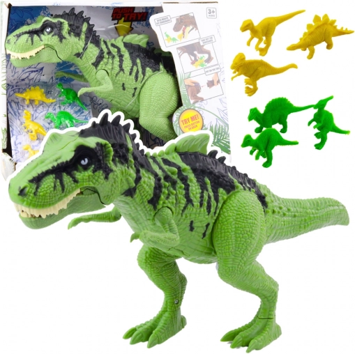 Dinosaur Toy Set with Sound and Mini Figures