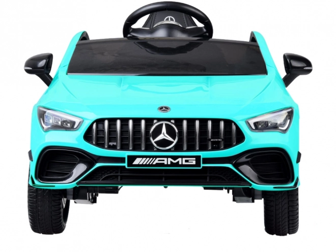 Elektrisches Kinderauto Mercedes AMG CLA 45s mit Schaukelerlebnis – Blau
