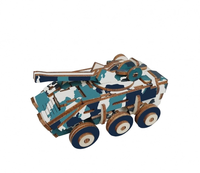 Holz 3D Puzzle Gepanzertes Fahrzeug