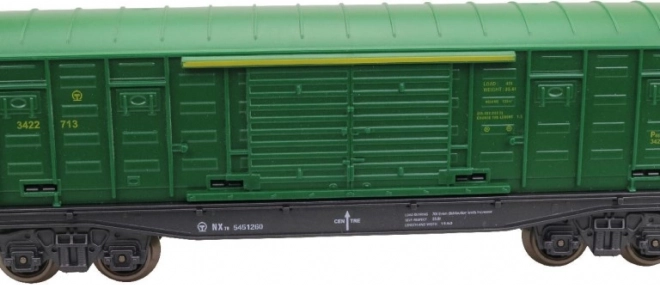 Groene gesloten wagon 25 cm