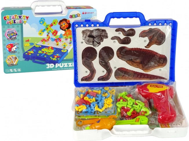 Jeu de construction 3D DIY dinosaures
