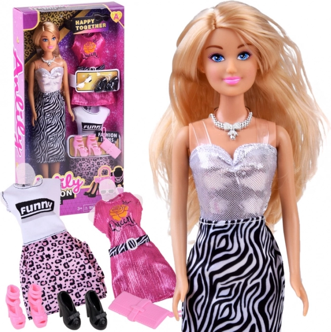 Anlily Fashion Doll with Clothing and Accessories