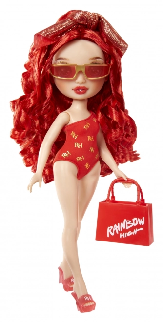 Rainbow High stylische Schwimmpuppe Ruby Red