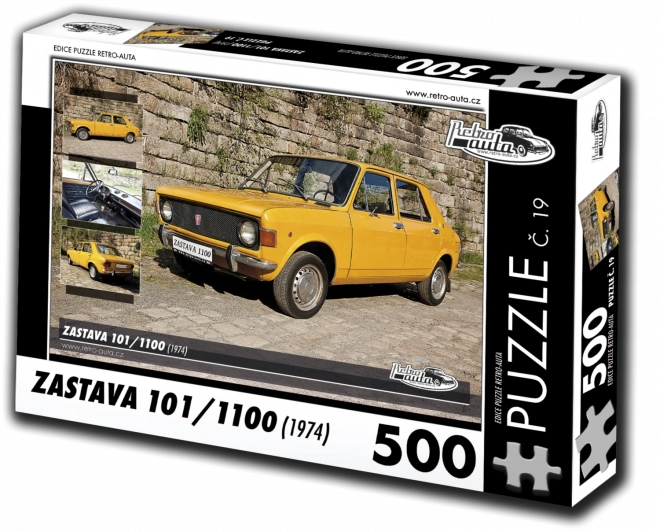 Retro-auto’s puzzel Zastava 101/1100 (1974) – 500 stukjes