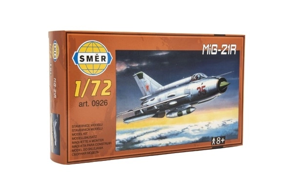 Realistisches Modell des Flugzeugs MiG-21R im Maßstab 1:72
