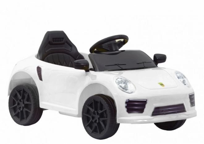Electric Ride-On Car White