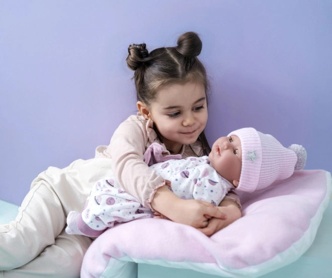 Poupée bébé réaliste Llorens avec sons 42 cm