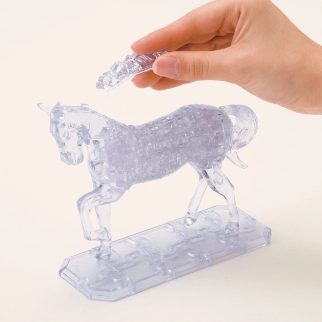 HCM Kinzel 3D Crystal Horse Puzzle