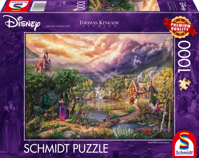 Puzzel SCHMIDT Disney: Sneeuwwitje en de Koningin 1000 stukken