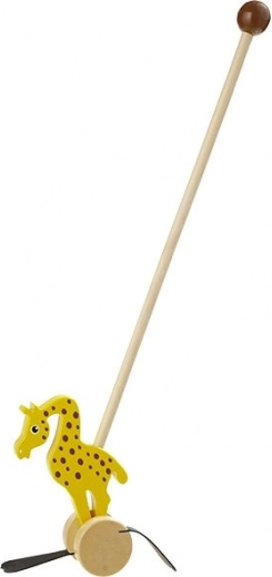Holzgiraffe zum Schieben Nature Planet