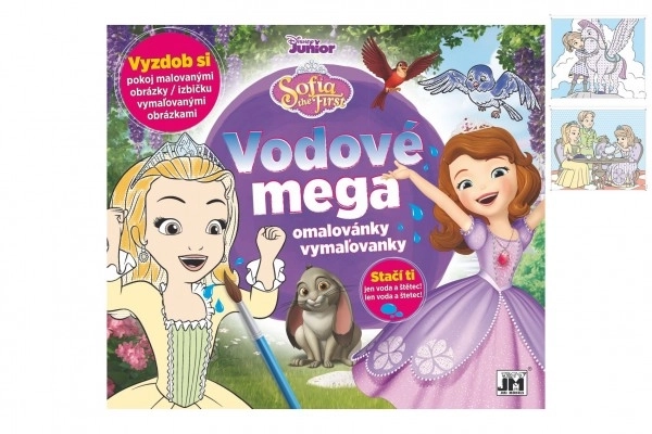 Waterverf kleurboek Sofia de Eerste