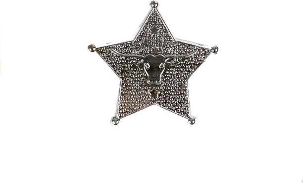 Sheriffster en sporen voor een authentieke look