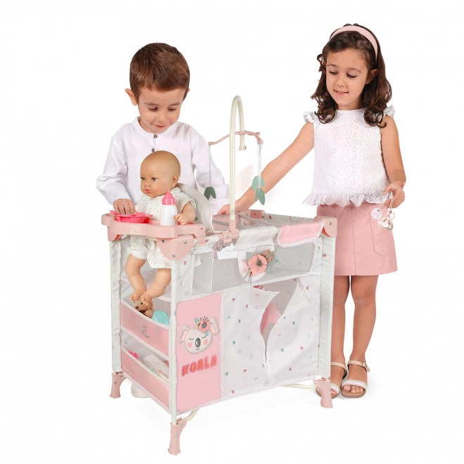 Folding Crib for Dolls Koala