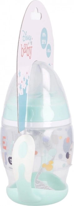 STOR Tasse avec poignées et embout en silicone 270ml Mickey Mouse