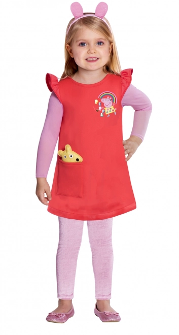Peppa Big kostuum voor kinderen 4-6 jaar