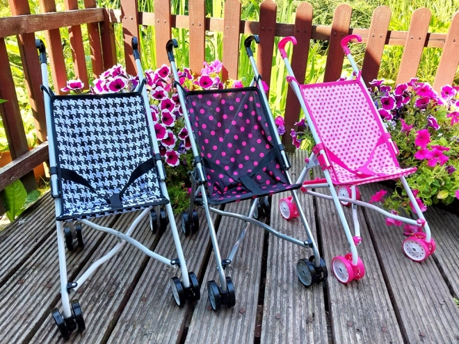 Poussette légère pliable pour poupées