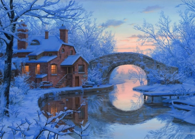 ART PUZZLE Snowy Dream – 1000-piece puzzle