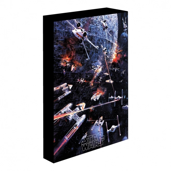Led Light-Up Painting Star Wars
