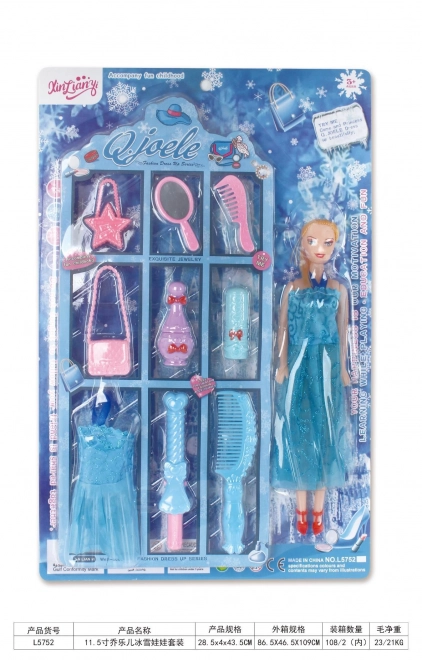 Pop met accessoires