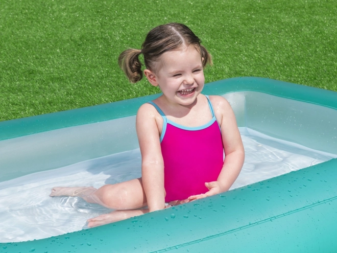 Bestway opblaasbaar zwembad Aquababes met opblaasbare bodem
