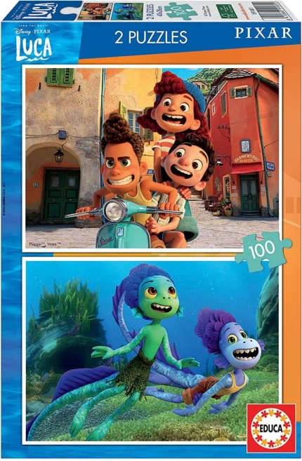 EDUCA Luca Puzzle 2×100 pieces