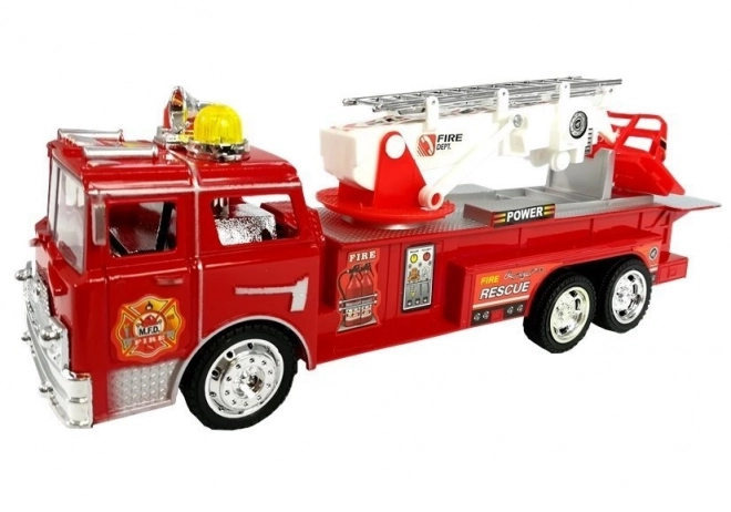 Camion de pompier avec nacelle