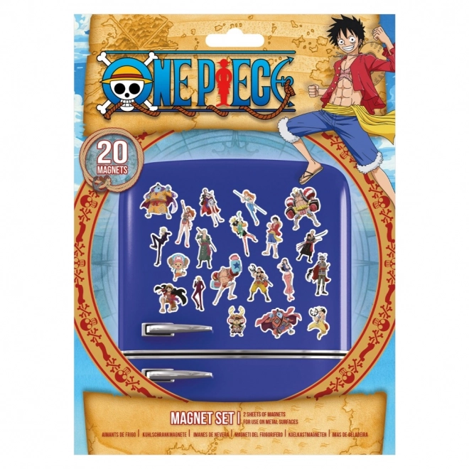 Set magneten One Piece: Grote piratentijdperk