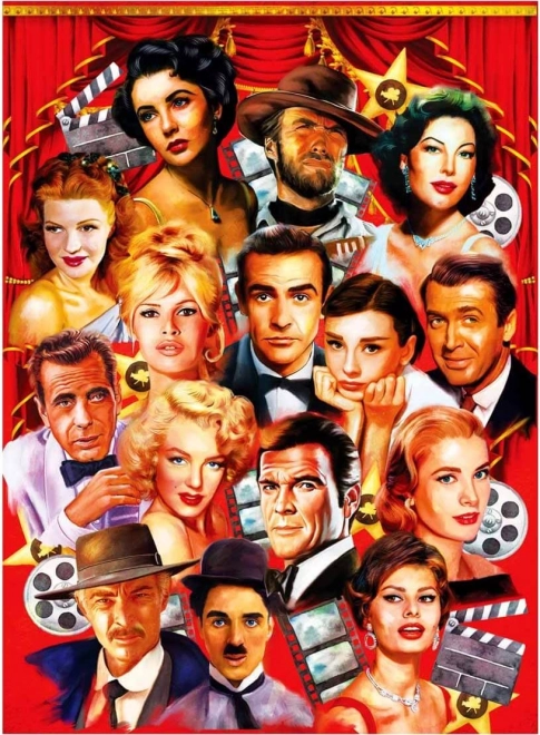 Puzzle ANATOLIAN Hollywood Stars 1000 pieces