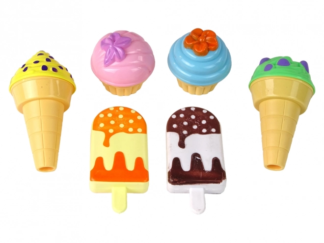 Kinder-Eiscremestand mit Spielzeug - Eiscreme-Wagen
