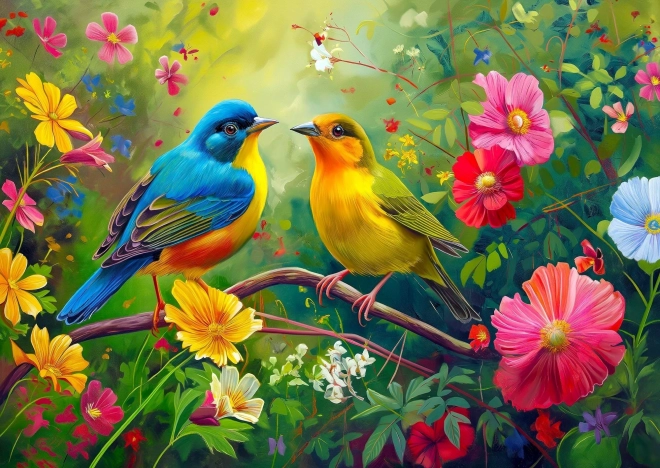Puzzel Verliefd Duet 1000 Stukjes