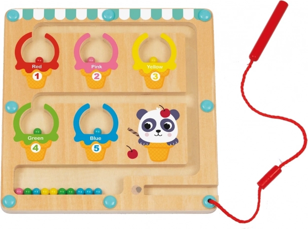 Jeu magnétique Servez la glace pour enfants