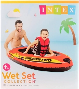 Bateau gonflable Intex Explorer Pro 50 pour enfants 137 × 85 × 23 cm