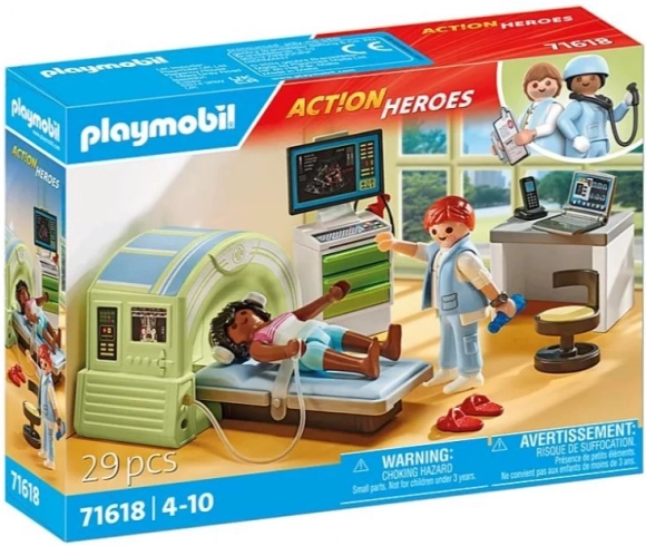 Ensemble de figurines Action Heroes Patient en IRM