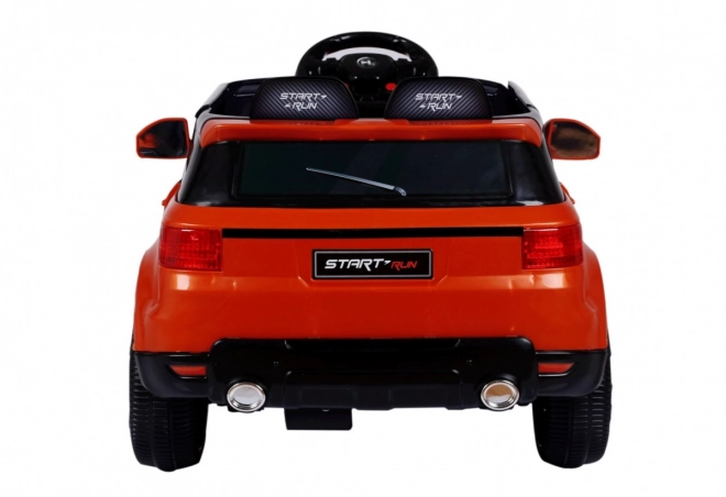 Elektrische auto Land Rapid Racer oranje