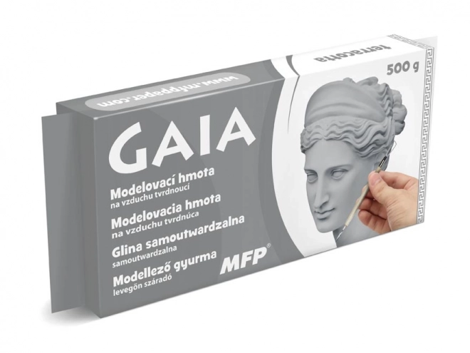 Modelliermasse grau 500 g Gaia