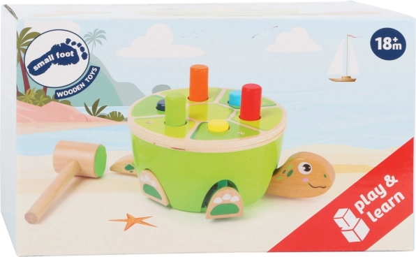 Clever pop‑up effect and movable turtle
