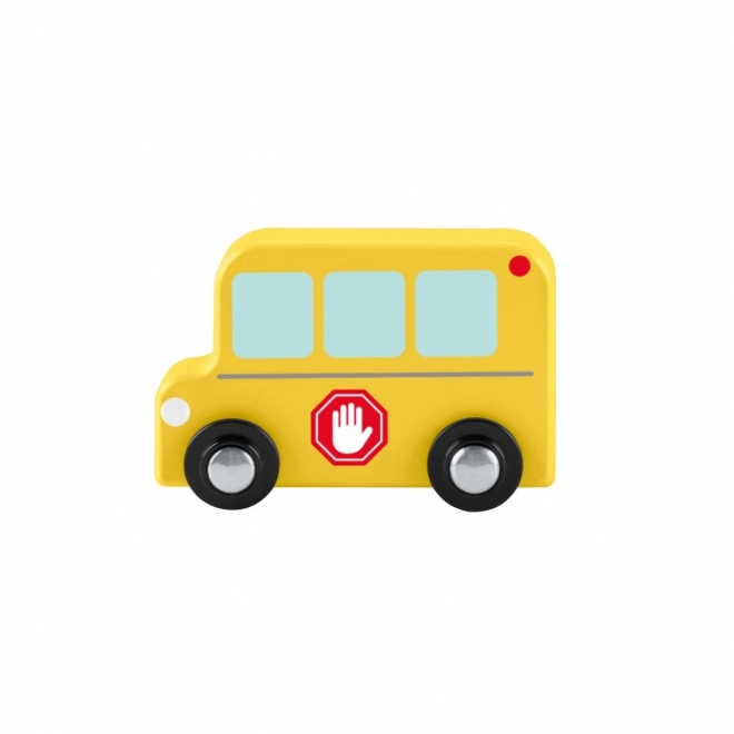 Holzschulbus zum Lernen
