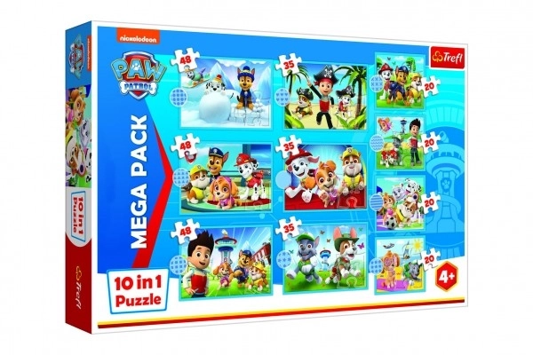 Trefl Puzzle 10-in-1: Paw Patrol Team