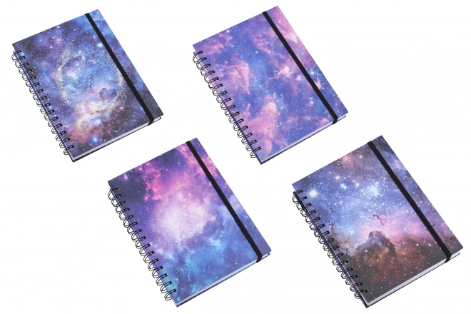 Notities spiraal 14,5x21 cm, 100 bladen - Zodiac