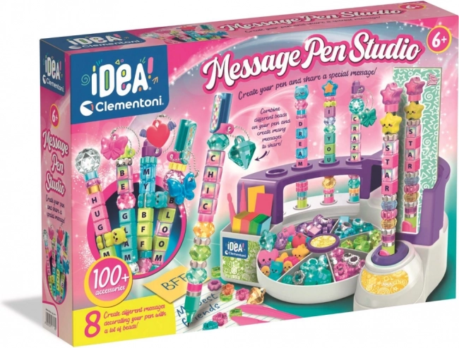 Clementoni Idea Art – usine à feutres avec lettres