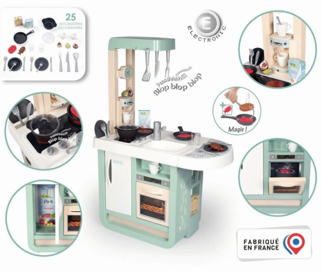 Kinderkeuken Bon Appetit Cherry blauw-wit